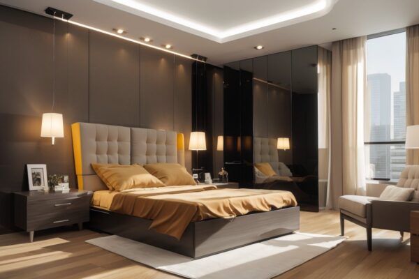 Используйте многофункциональную мебель с встроенной системой хранения под кроватью