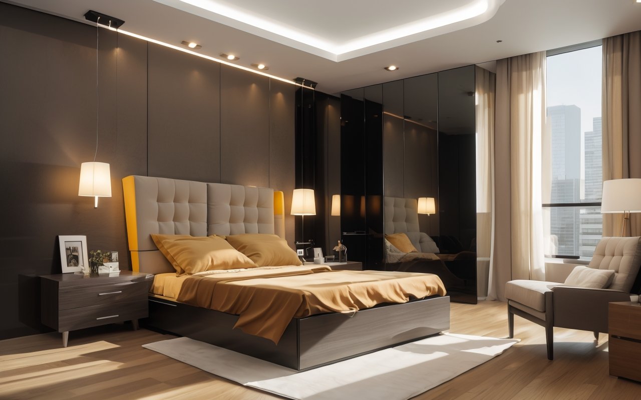 Используйте многофункциональную мебель с встроенной системой хранения под кроватью